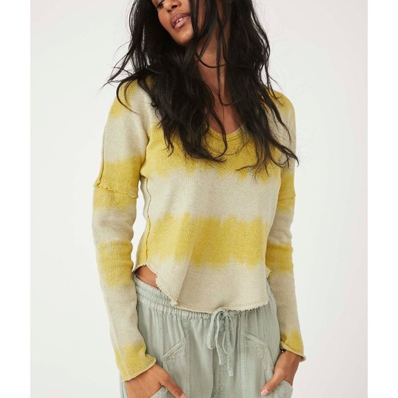 Free People Tops - NWT Free People Come And Get It Washed Top / Khaki